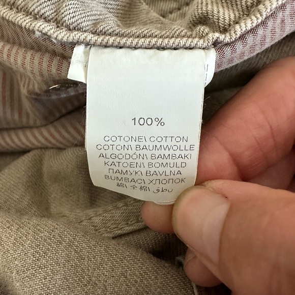 Brunello Cucinelli Tan Khaki 5 pkt. jean IT54 US 38 - Picture 10 of 12